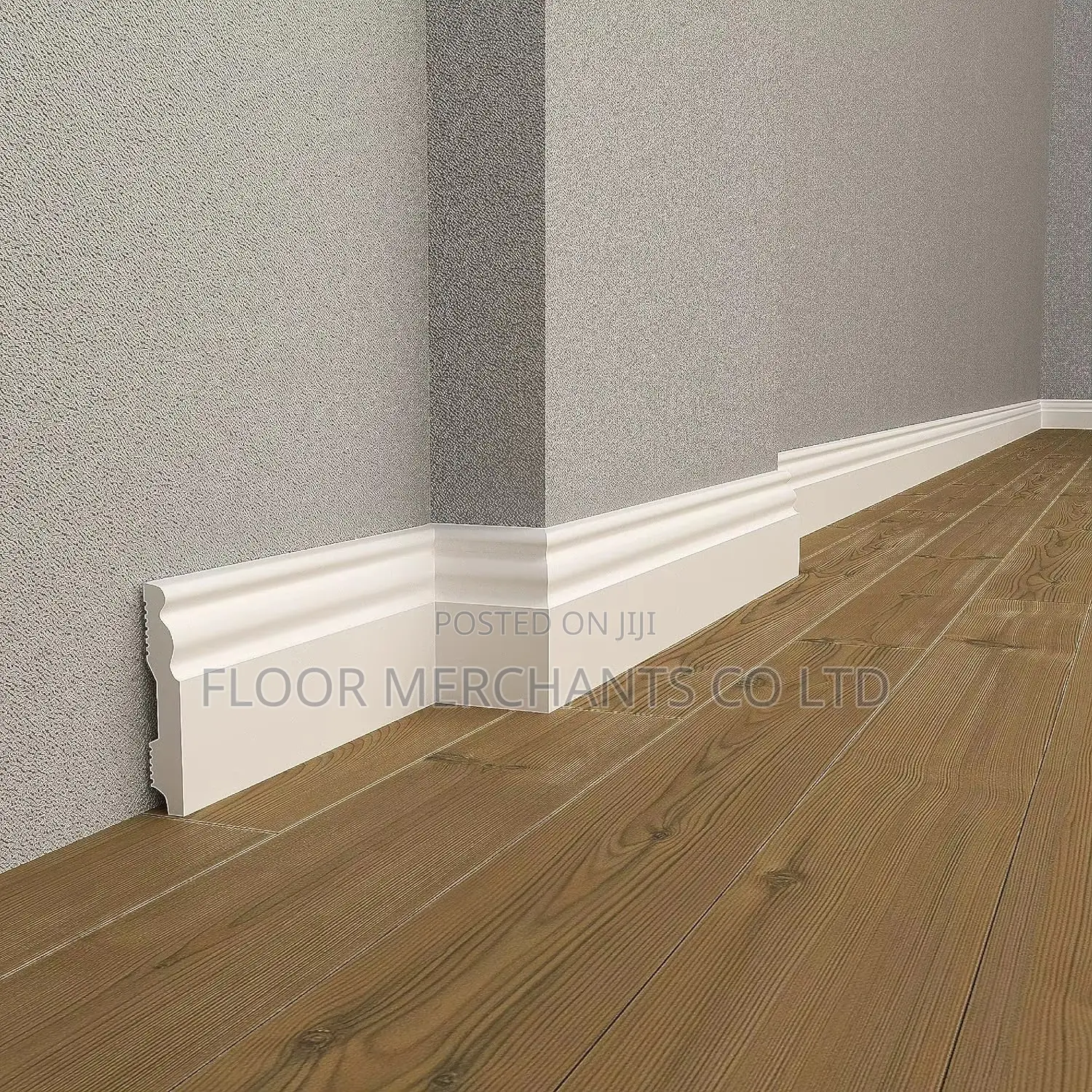 PVC Wood-Look Skirting Wall