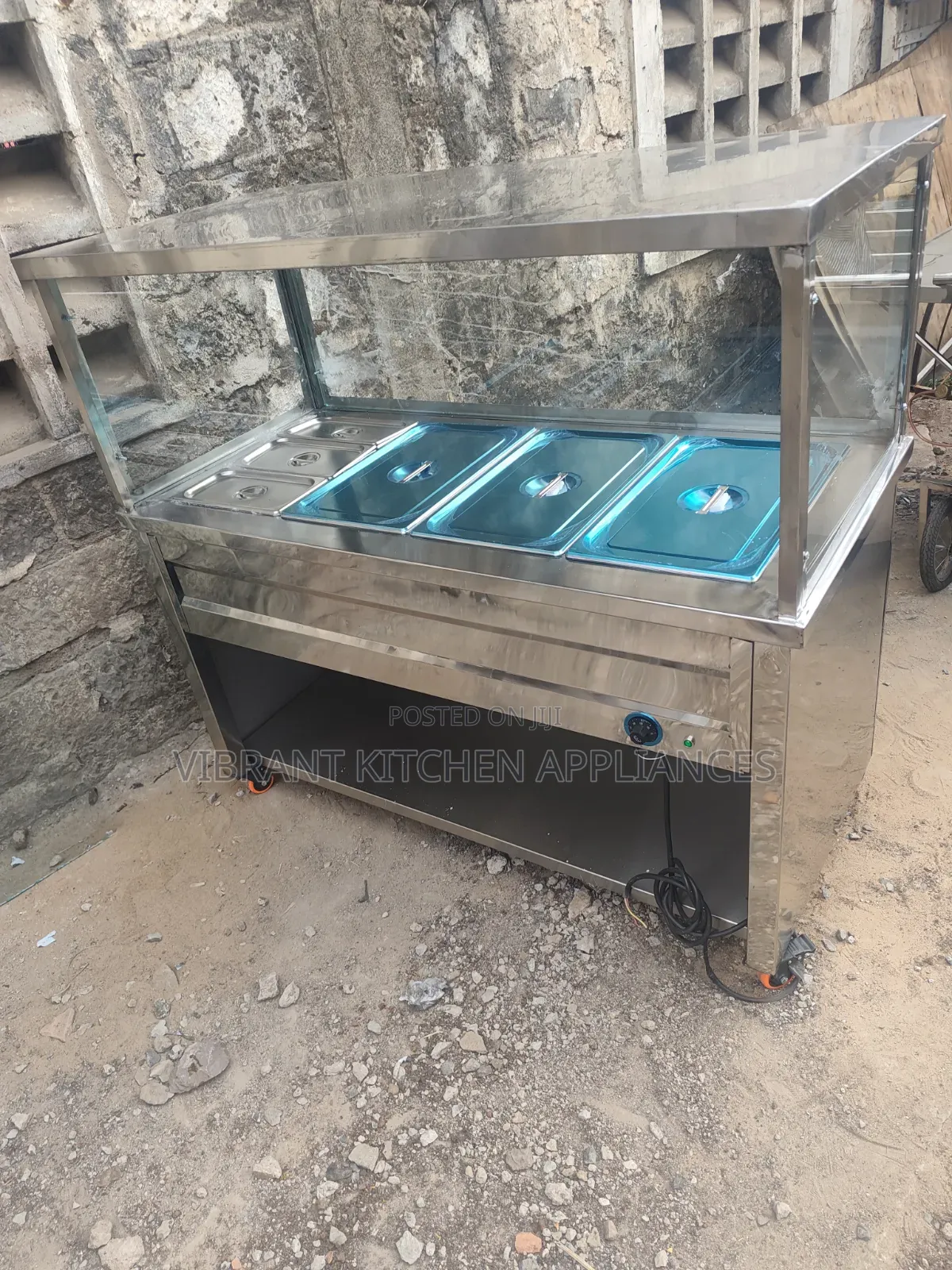 4-Partition Electric Food Warmer