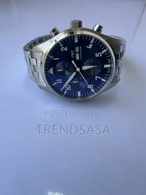 Iwc Shaffhausen Day Date Blue Dial Watch