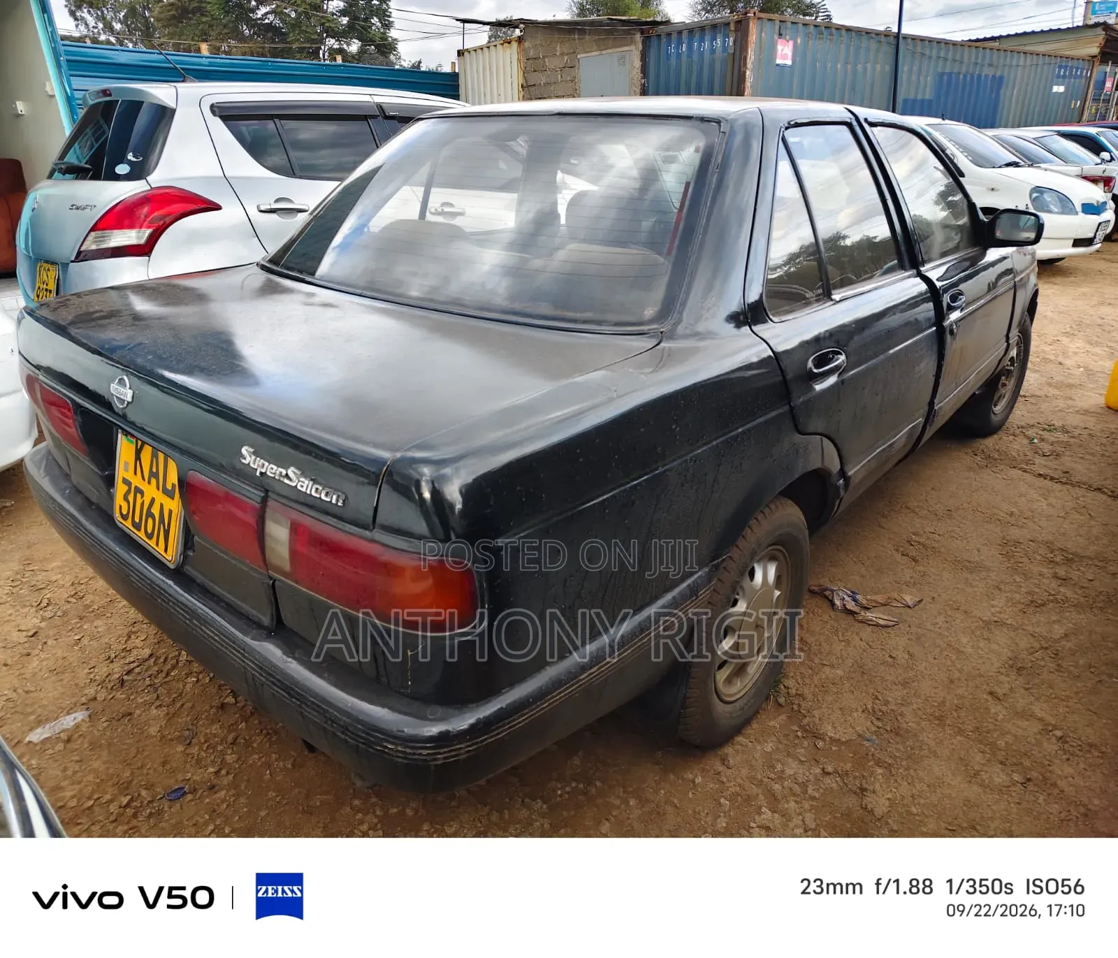 Nissan Sunny B13 Sedan 1.5 1994 Black