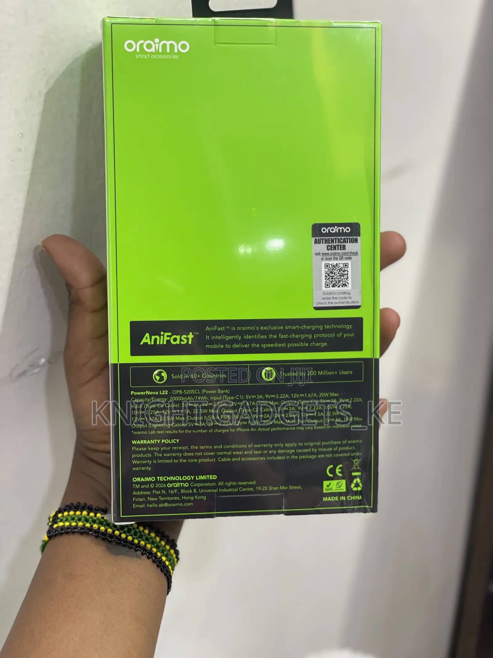 Oraimo Powernova L22