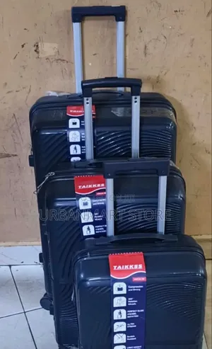 3 in 1 Unbreakable PP Rubber Suitcase Set- 63 Cm
