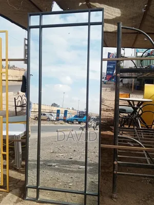 Mirror Frame With Metal