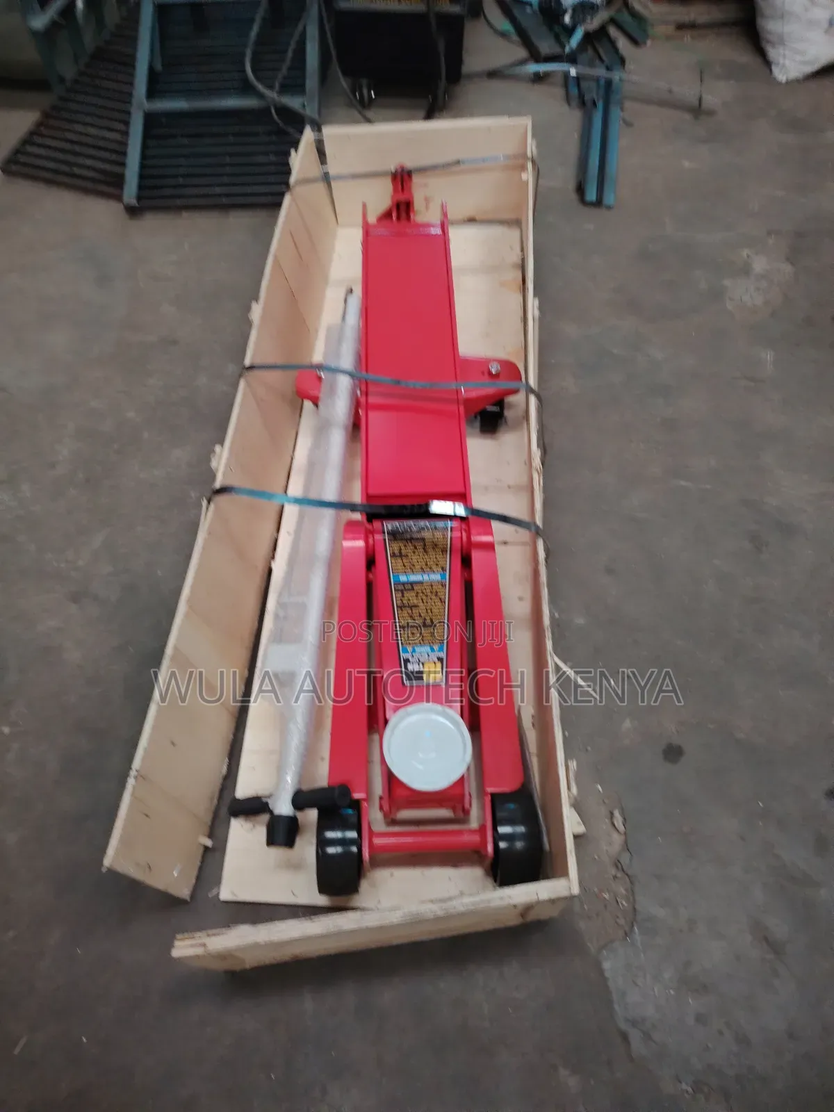 Heavy Duty Garage and Roadside Service Center 10tns Floor Trolley Jack