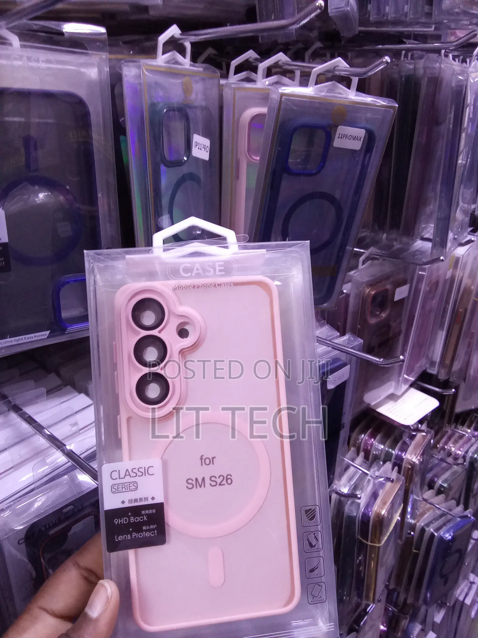 Pink MagSafe Case Designed for Samsung Galaxy S26 Series -Pink