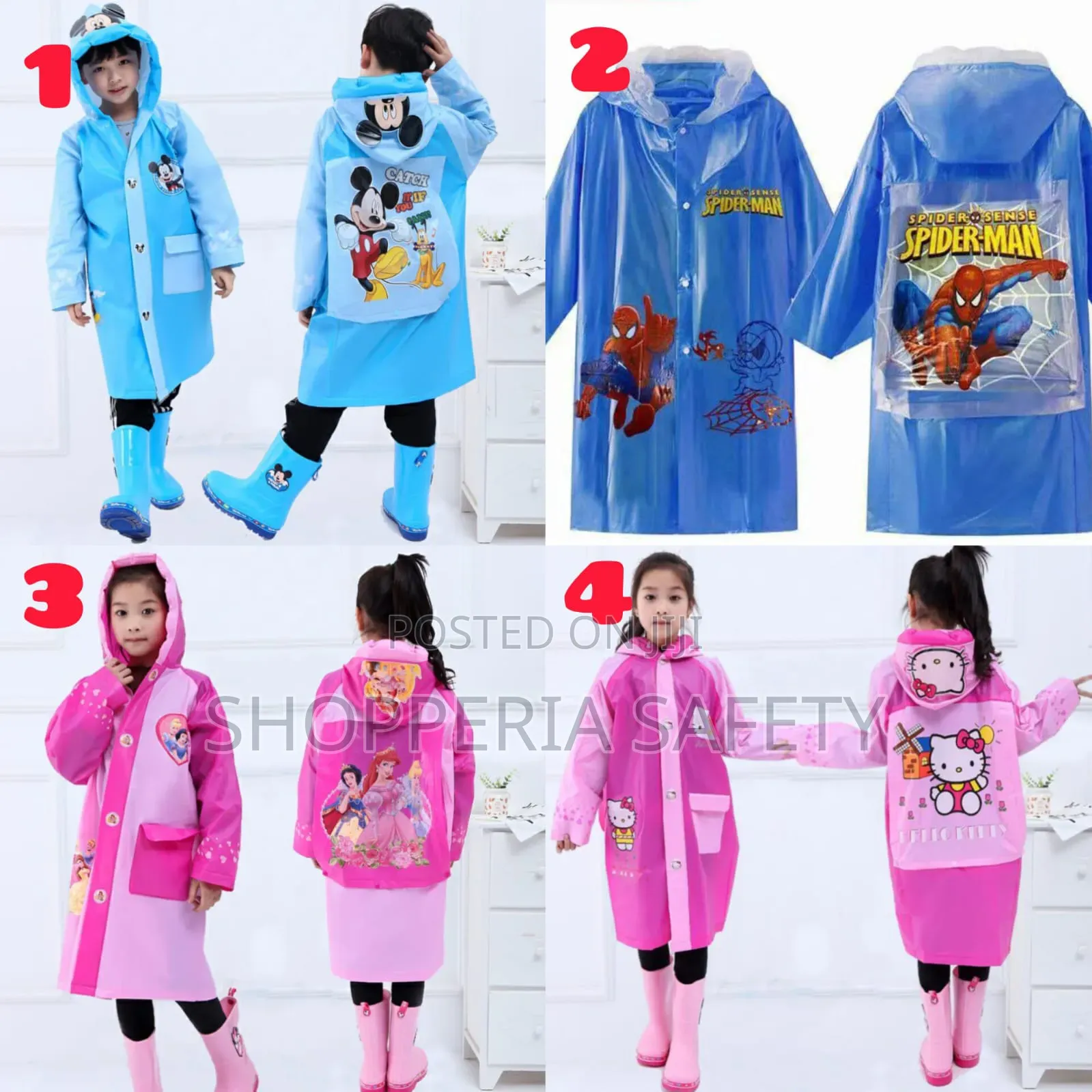 Cartoon Raincoat