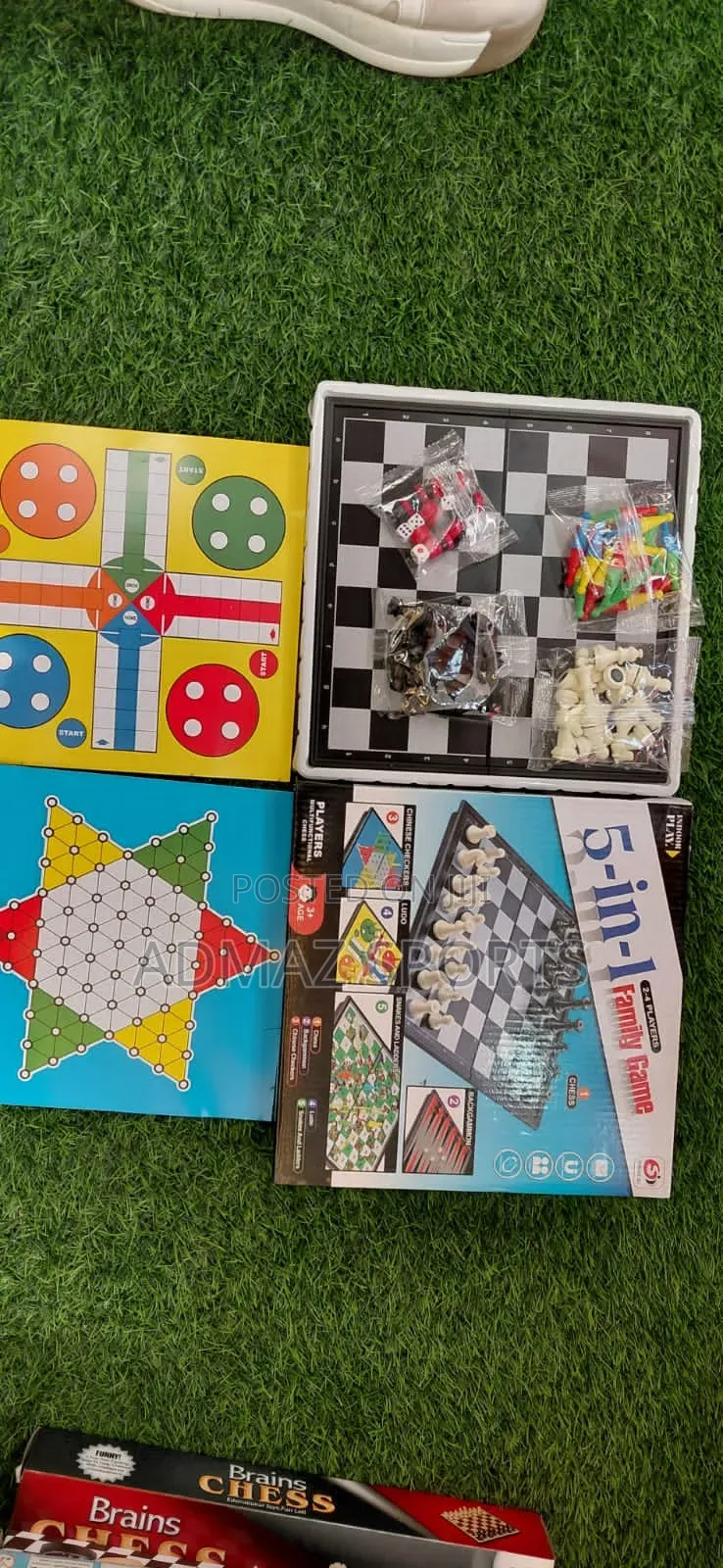5 in 1 Board Game