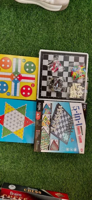 5 in 1 Board Game