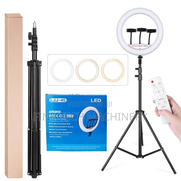 45cm, 18inch 3 Modes Ring Light With Stand and Remote Control - main view