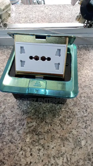 Floor Socket Twin