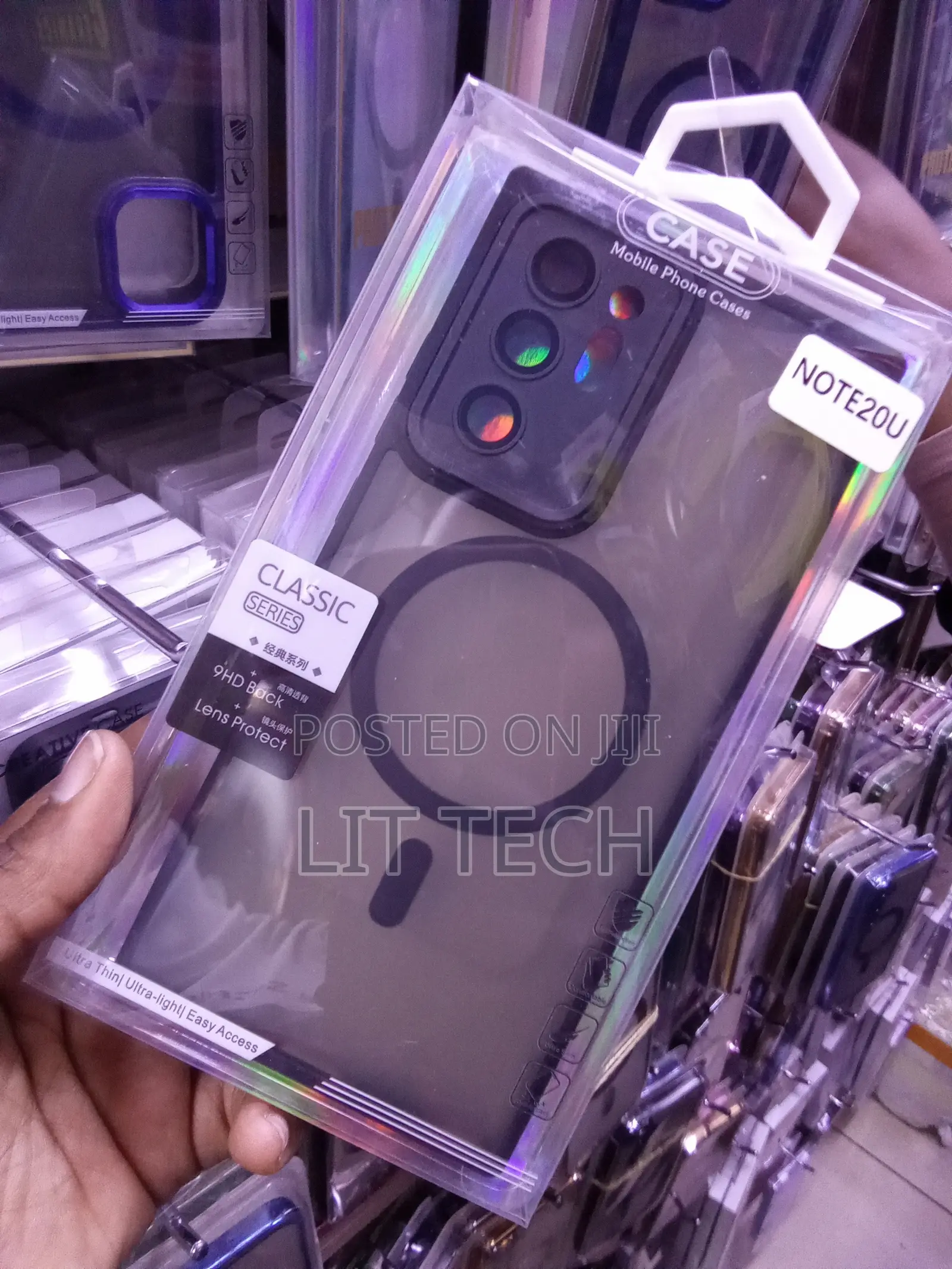 Black MagSafe Transluscent Case for Samsung Galaxy Note 20 Ultra