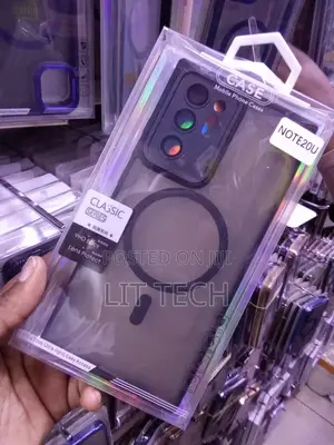 Black MagSafe Transluscent Case for Samsung Galaxy Note 20 Ultra
