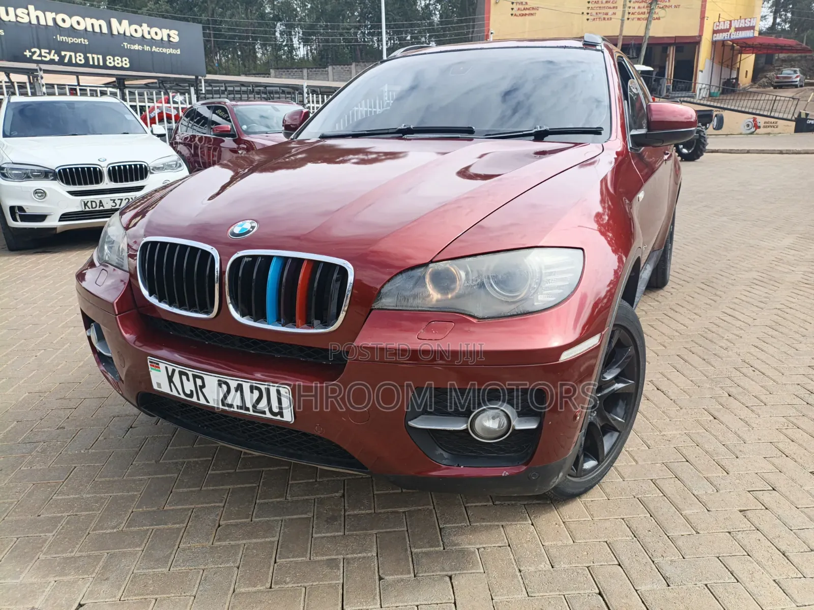 BMW X6 2010 Maroon