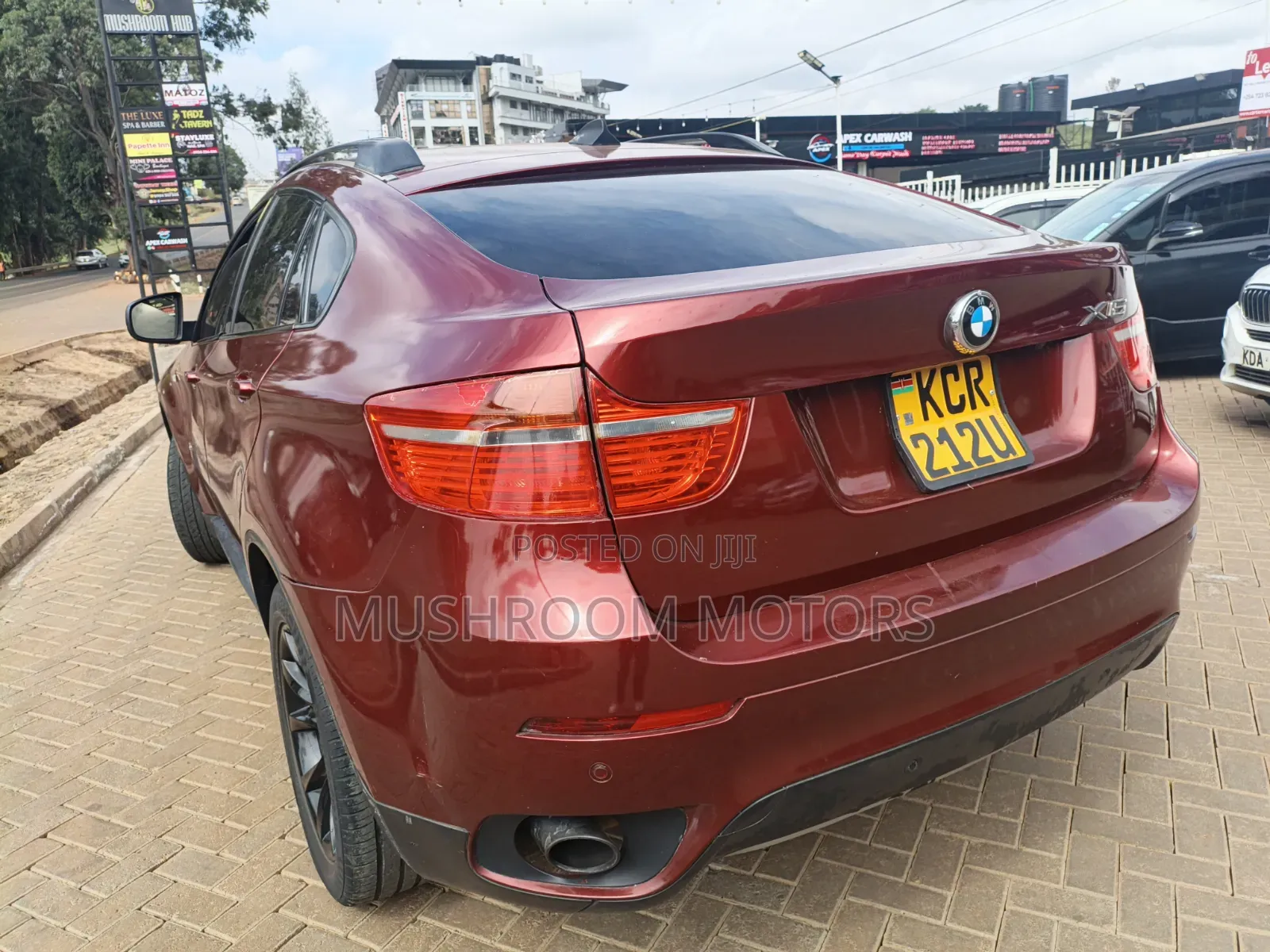 BMW X6 2010 Maroon