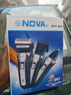 NOVA NHC-666 3-in-1 Electric Shaver | Trimmer Grooming Kit