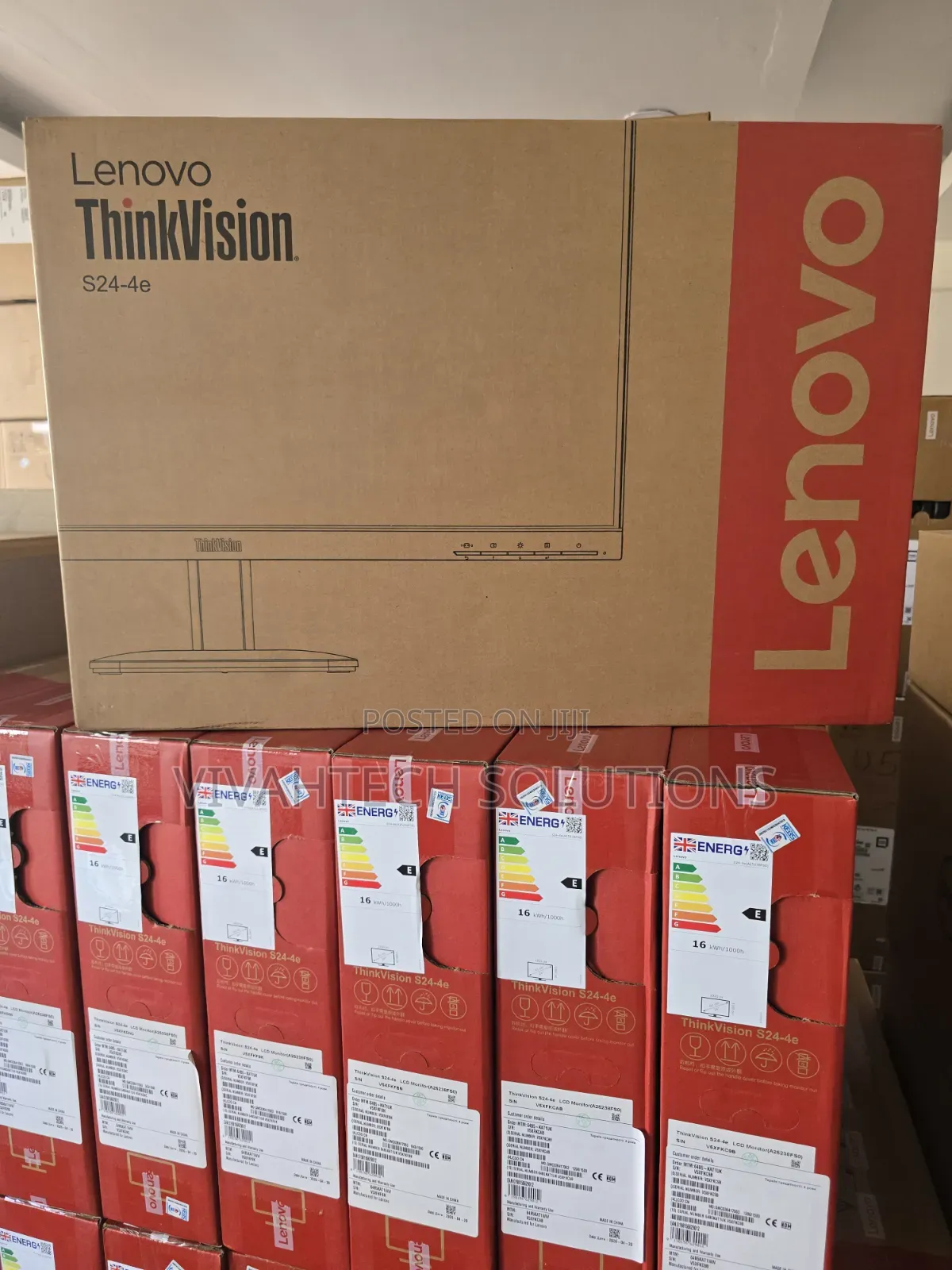 Lenovo ThinkVision S24-4e 23,8 Inch FHD Monitor