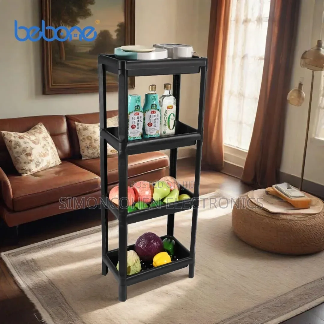 4 Tier Quality Storage Rack With Movable Wheels
