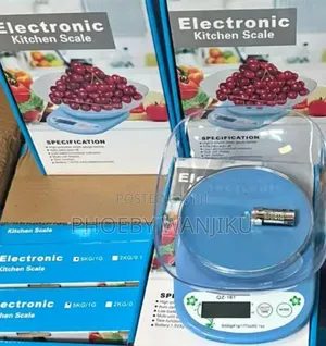 Electronic Kitchen Scale With Bowl