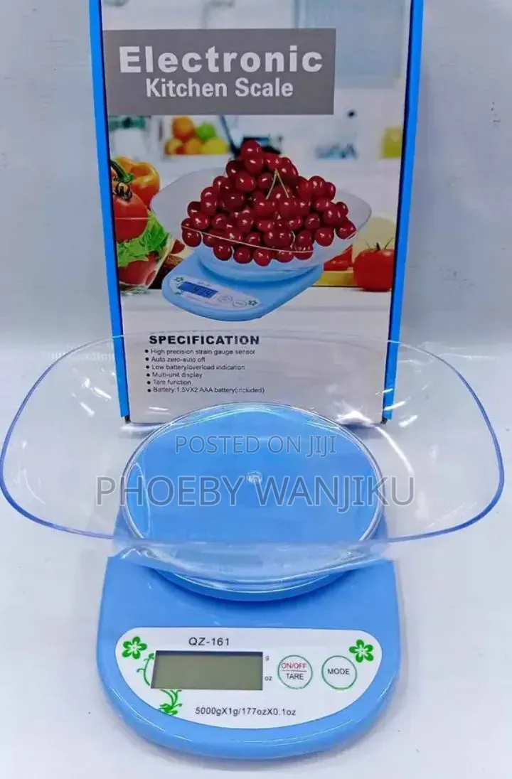 Electronic Kitchen Scale With Bowl