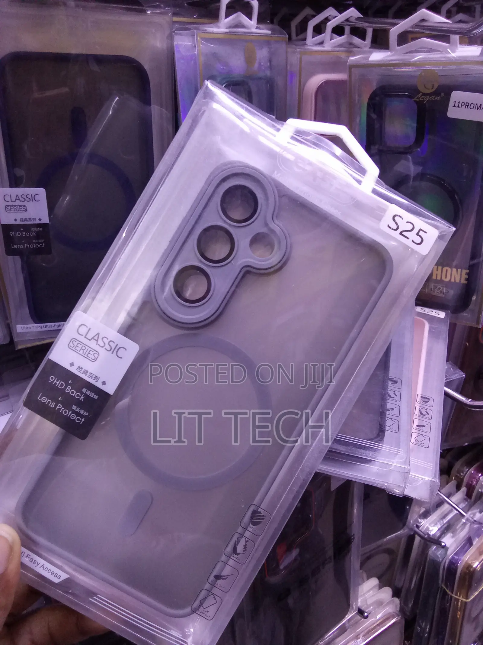 GRAY Classic MagSafe Matte Case Designed for the Samsung Galaxy S25