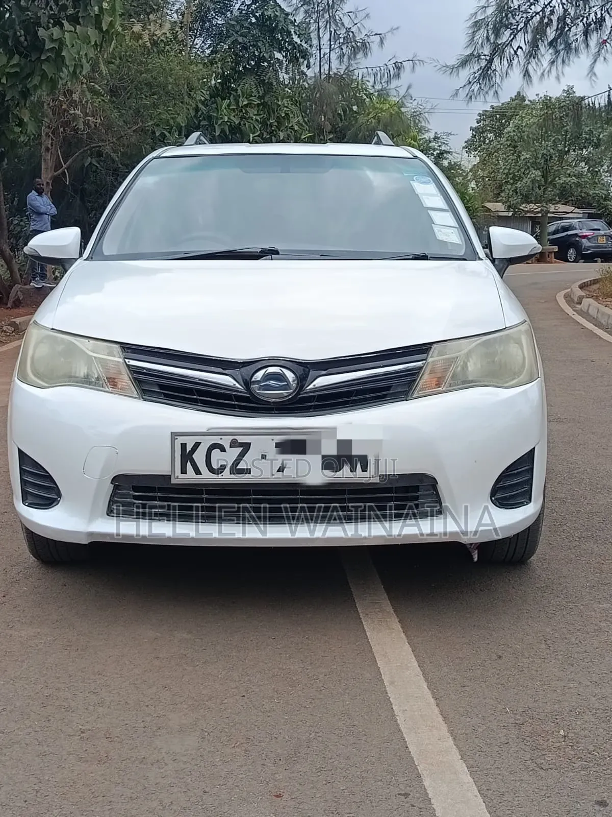 Toyota Corolla Fielder 2013 White
