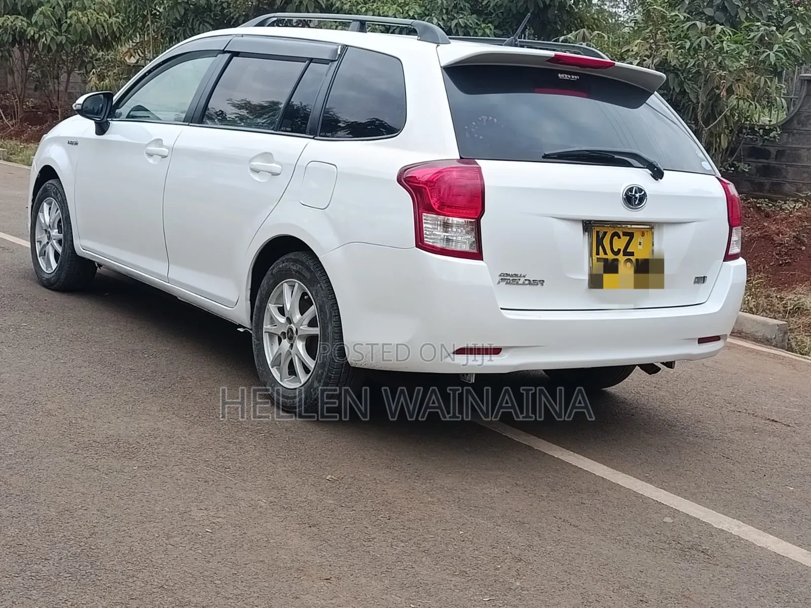 Toyota Corolla Fielder 2013 White