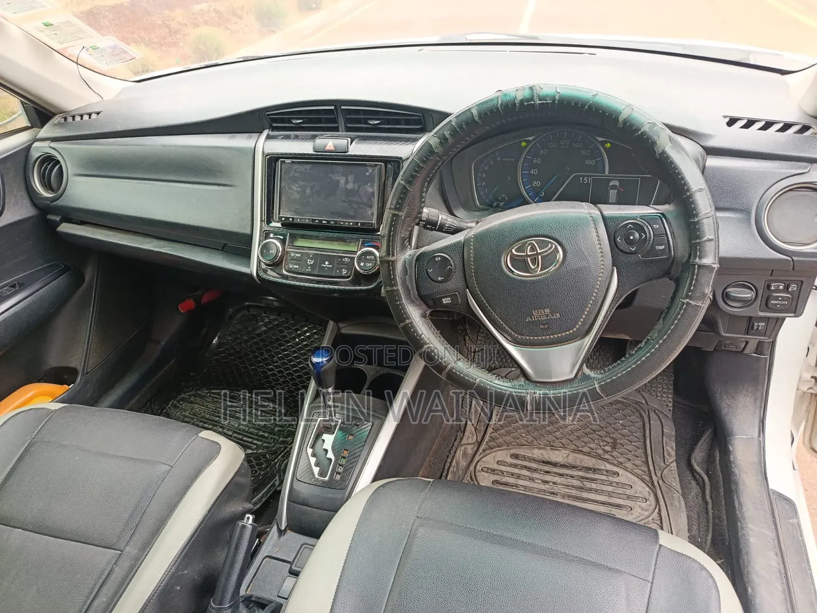 Toyota Corolla Fielder 2013 White