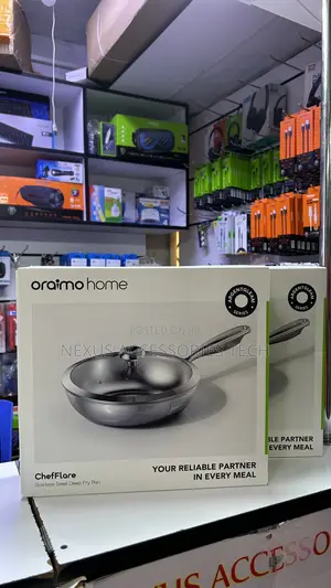 Brand New Oraimo ChefFlare 26cm 3-Ply Stainless Steel Deep Fry Pan