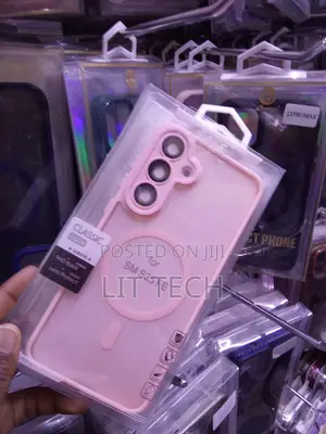Pink Classic MagSafe Transluscent Case for Samsung Galaxy S25 FE