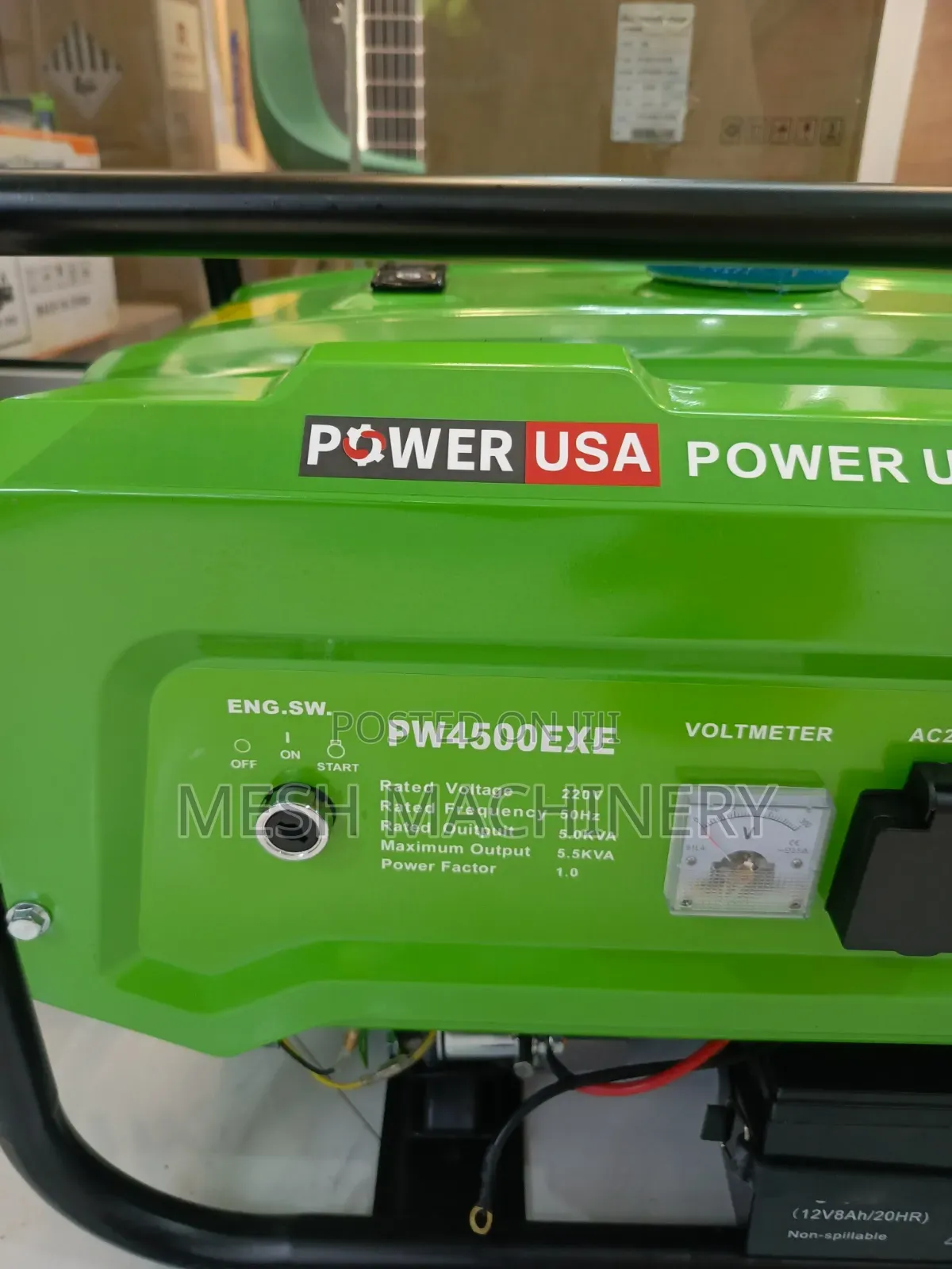 Power USA 5.0kva Gasoline Generator