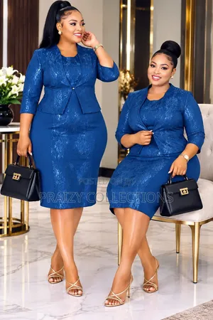 Elegant 2-Piece Dress Suit 
 Original Turkey Quality