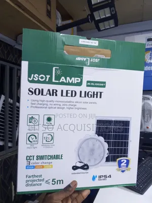 JSOT LAMP Solar LED Light JS-RL10036T | 3 Color CCT | 12+ Hours