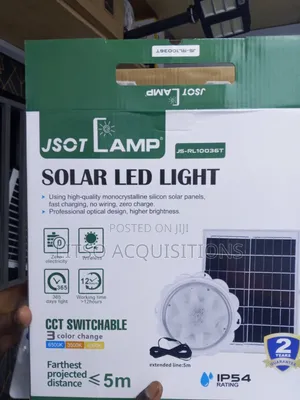 JSOT LAMP Solar LED Light JS-RL10036T | 3 Color CCT | 12+ Hours