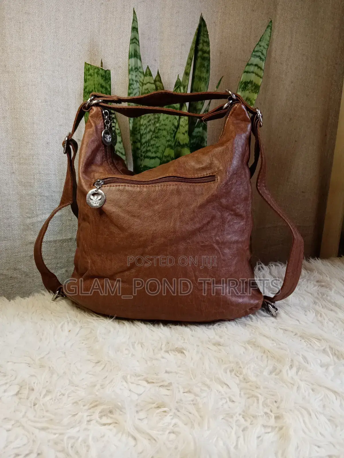 Versatile Brown Multi-Way Bag