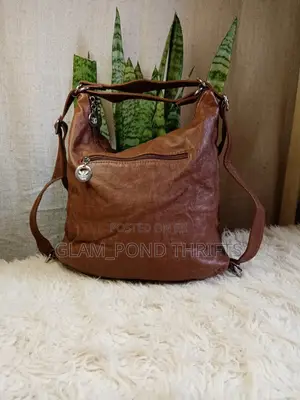 Versatile Brown Multi-Way Bag