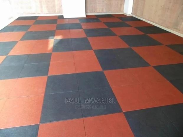 Gym Rubber Flooring - main view