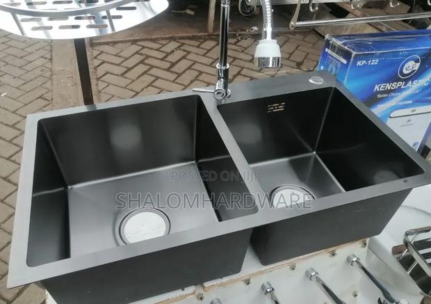 Black Sink Double Available - main view