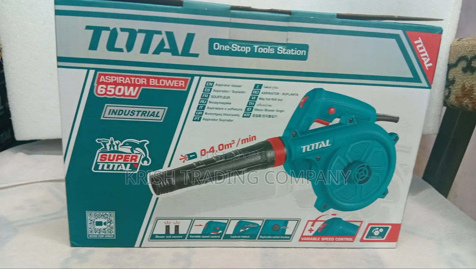 650W Aspirator Blower