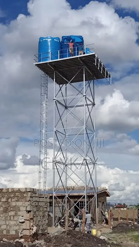 Elevate Your Water Storage – Custom Steel Tank Towers