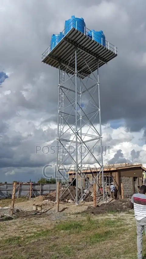 Elevate Your Water Storage – Custom Steel Tank Towers