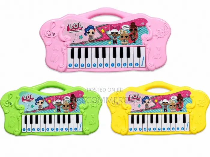 LOL Surprise Electronic Keyboard Piano Toy – 22 Keys Kids Keyboard