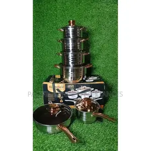 Stainless Steel 12 Pieces Edenburg Cookware Sufuria Set