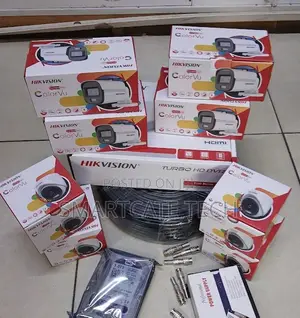 Hikvision 8CH ColorVu DVR CCTV Surveillance Camera System Kit