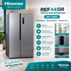 Hisense REF441DR 441L Side by Side Fridge