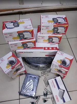 Hikvision 8CH DVR ColorVu Security Camera Surveillance System Kit