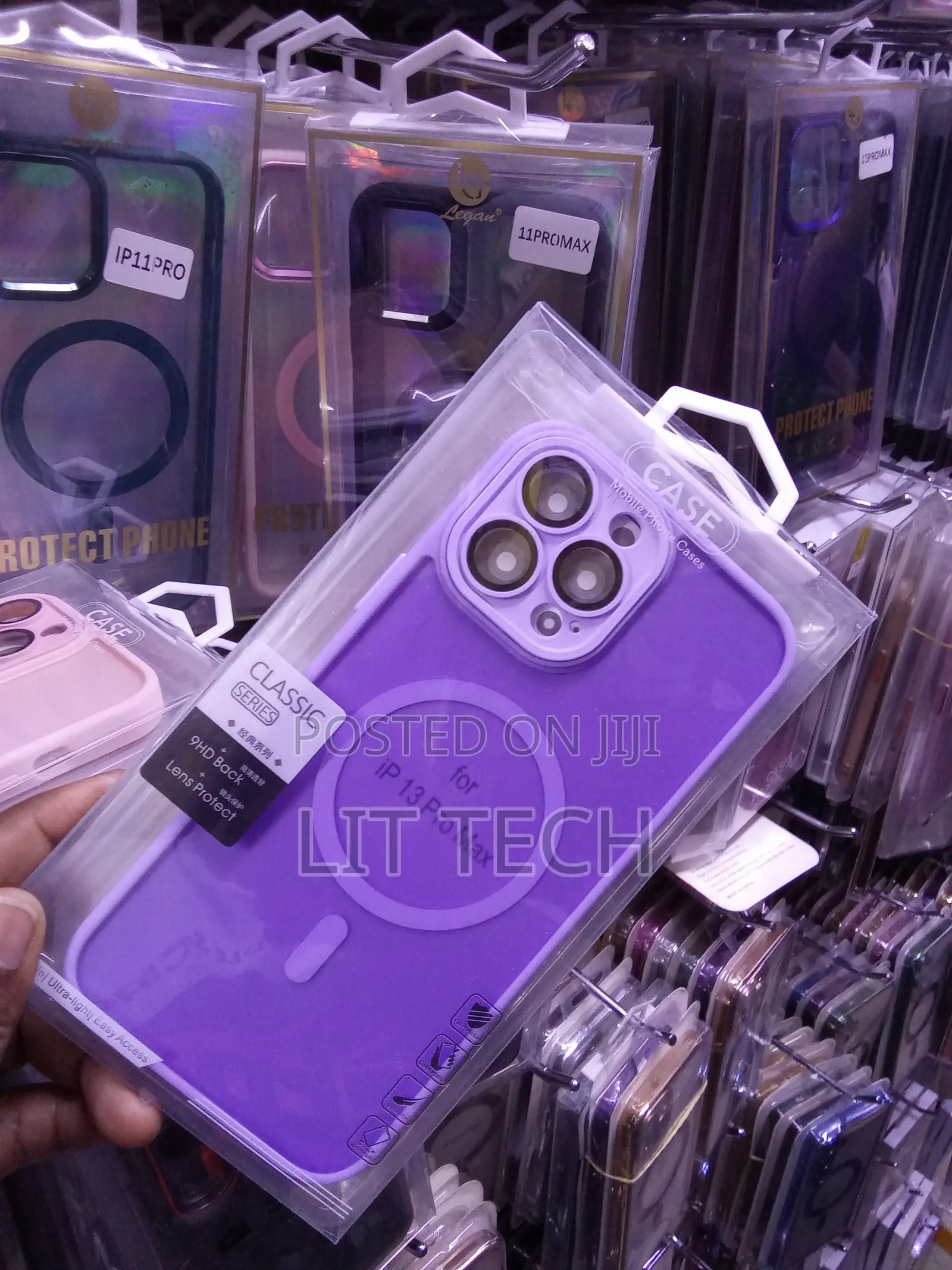 Purple Color Variant of the Classic MagSafe iPhone 13 Pro Max Case