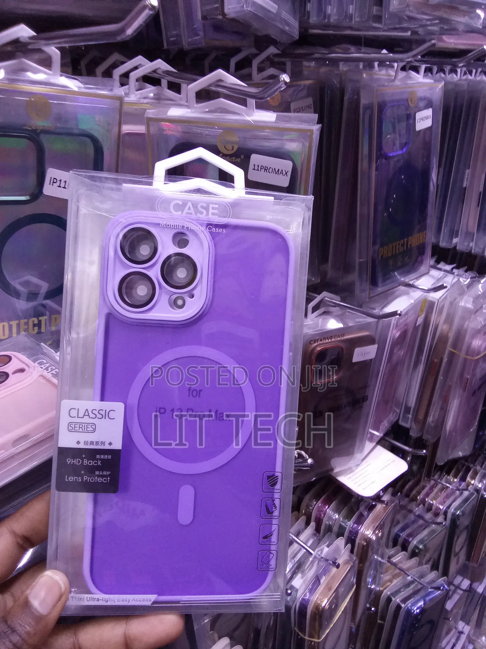 Purple Color Variant of the Classic MagSafe iPhone 13 Pro Max Case