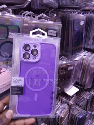 Purple Color Variant of the Classic MagSafe iPhone 13 Pro Max Case