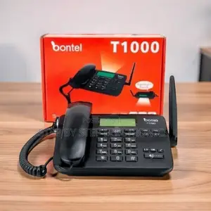 Tabletop Calling Dual SIM Bontel GSM Wireless Landline Desktop Phone
