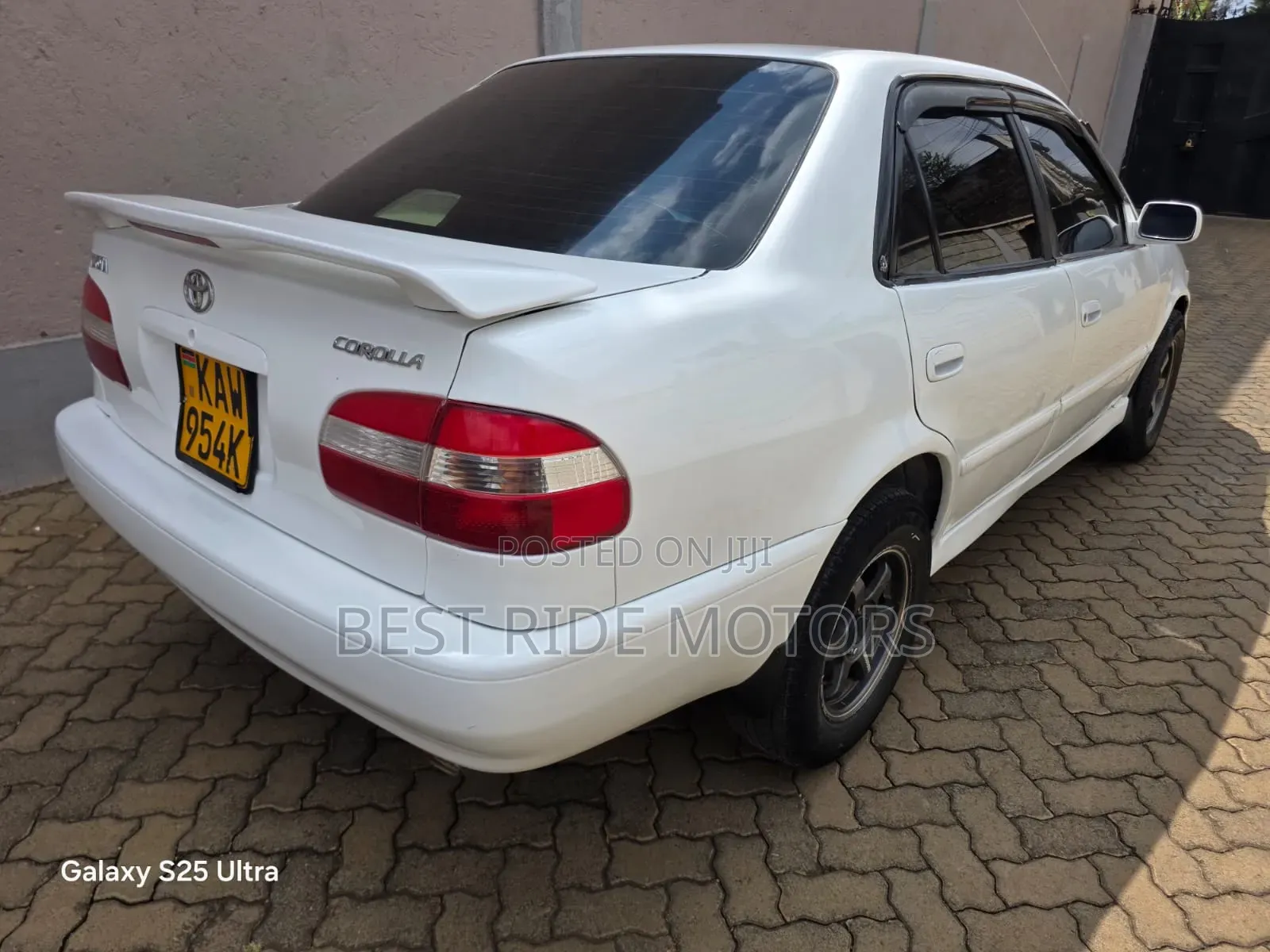 Toyota Corolla Sedan Automatic 1998 White